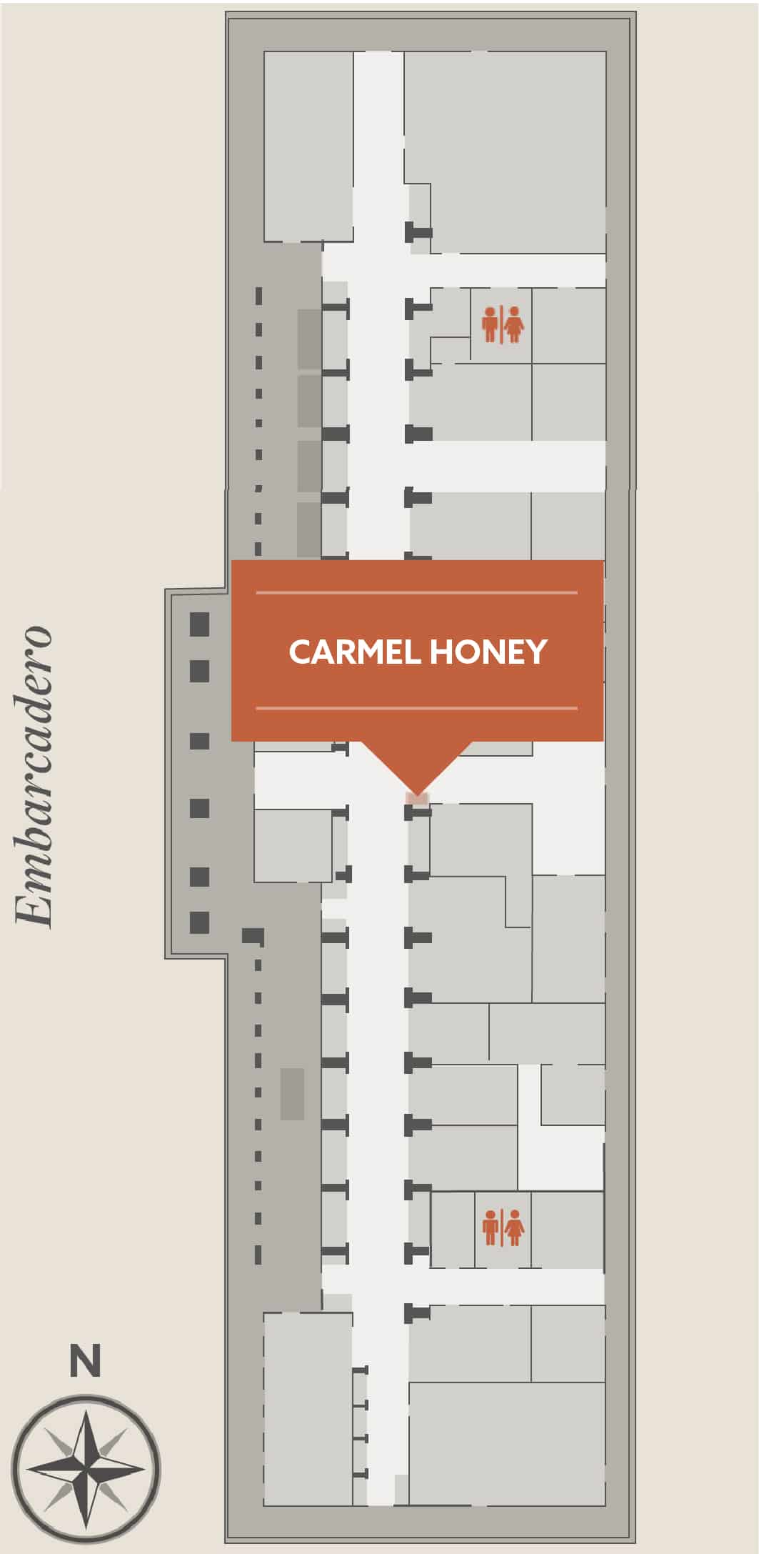 Ferry Building Map