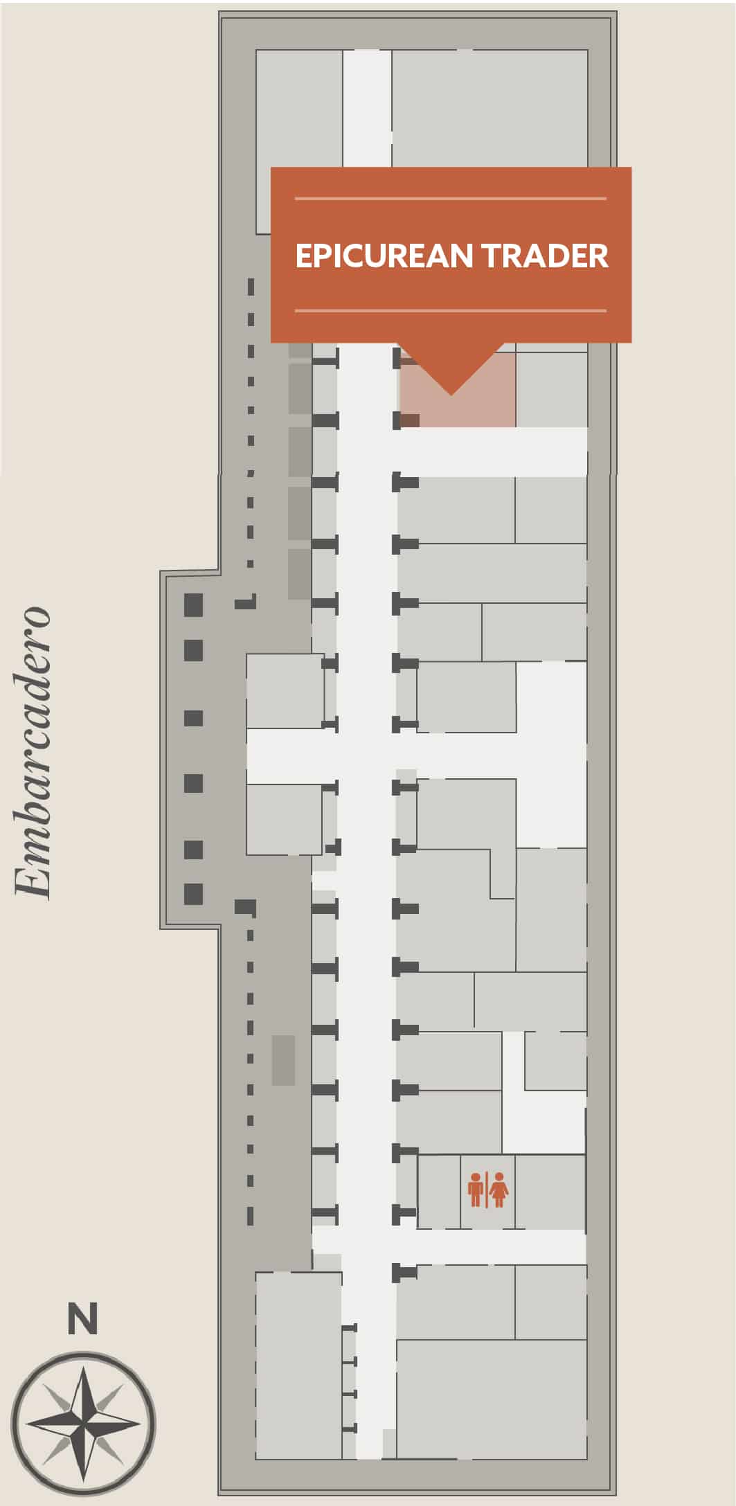Ferry Building Map