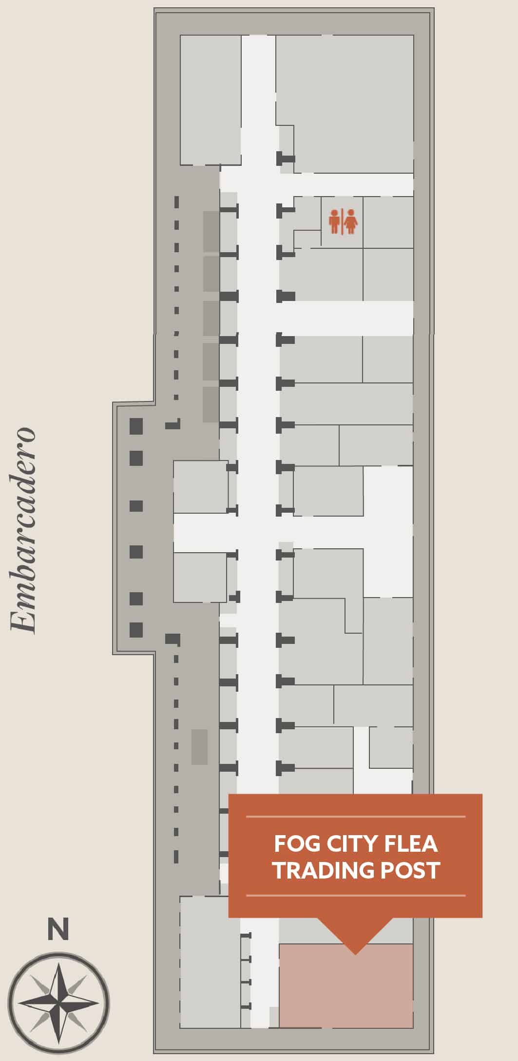 Ferry Building Map