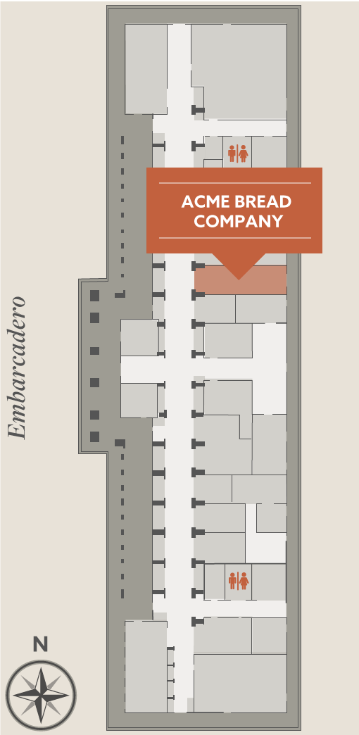 Ferry Building Map