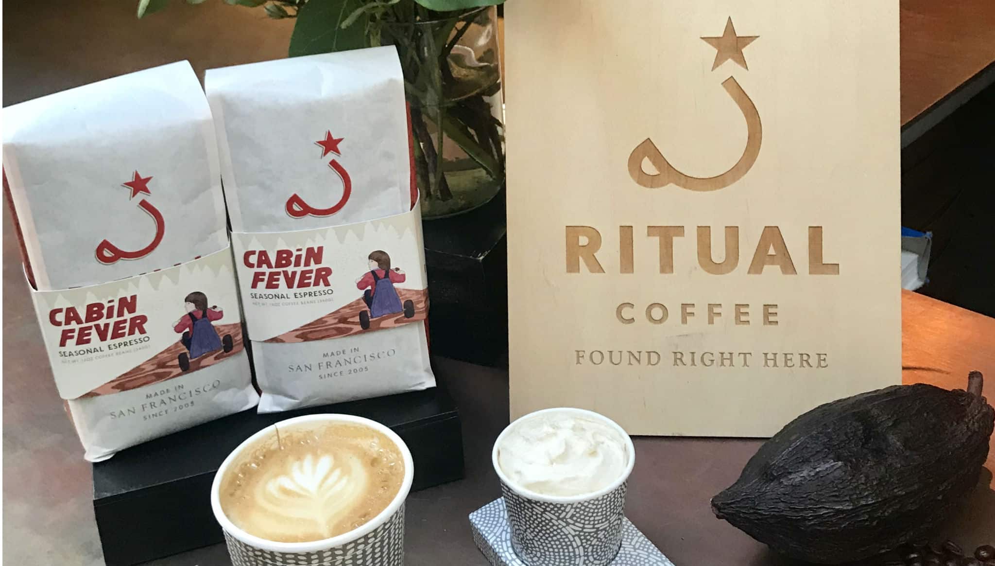 Dandelion Chocolate Now Serving Ritual Coffee Ferry Building Marketplace