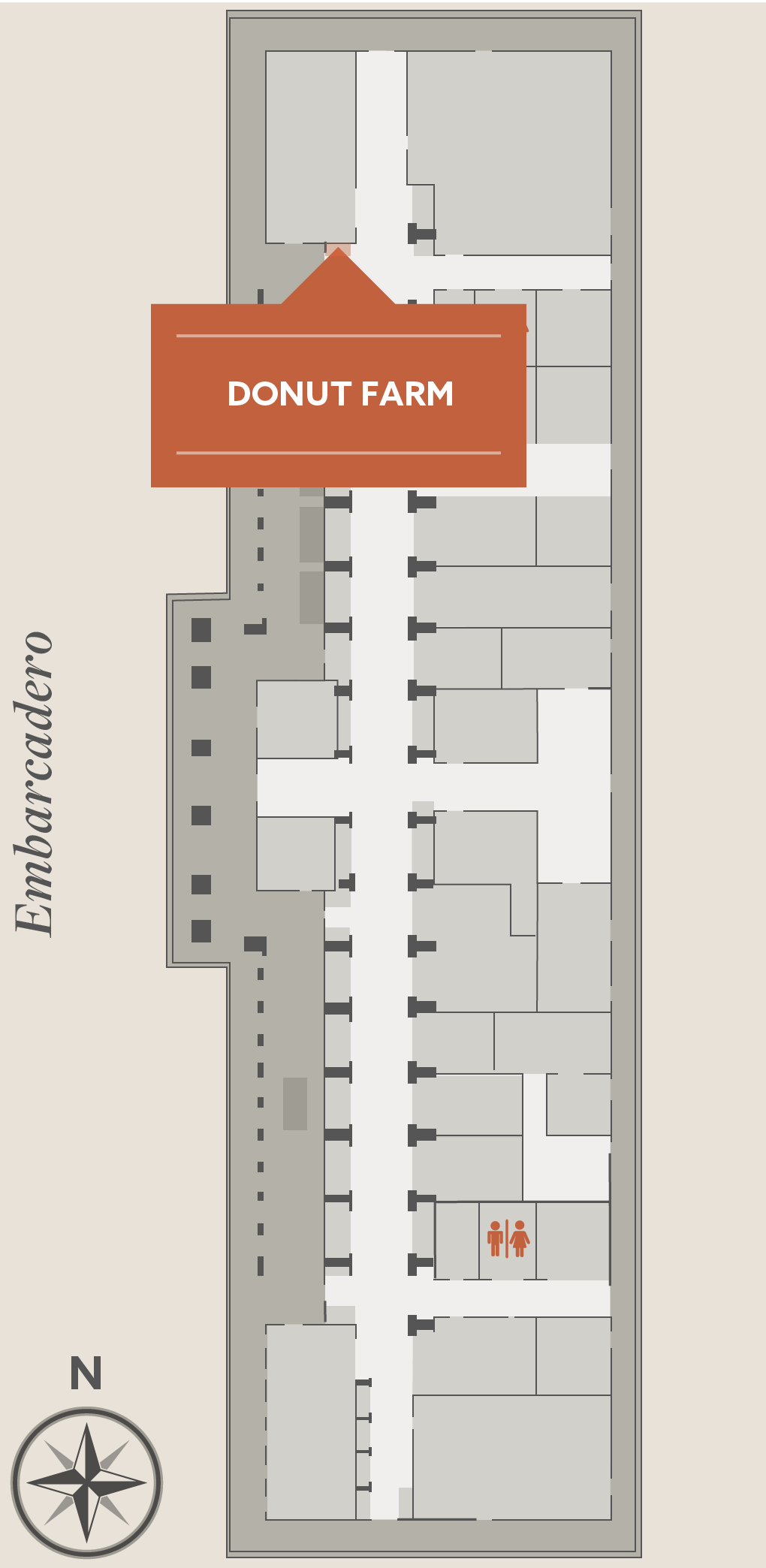 Ferry Building Map