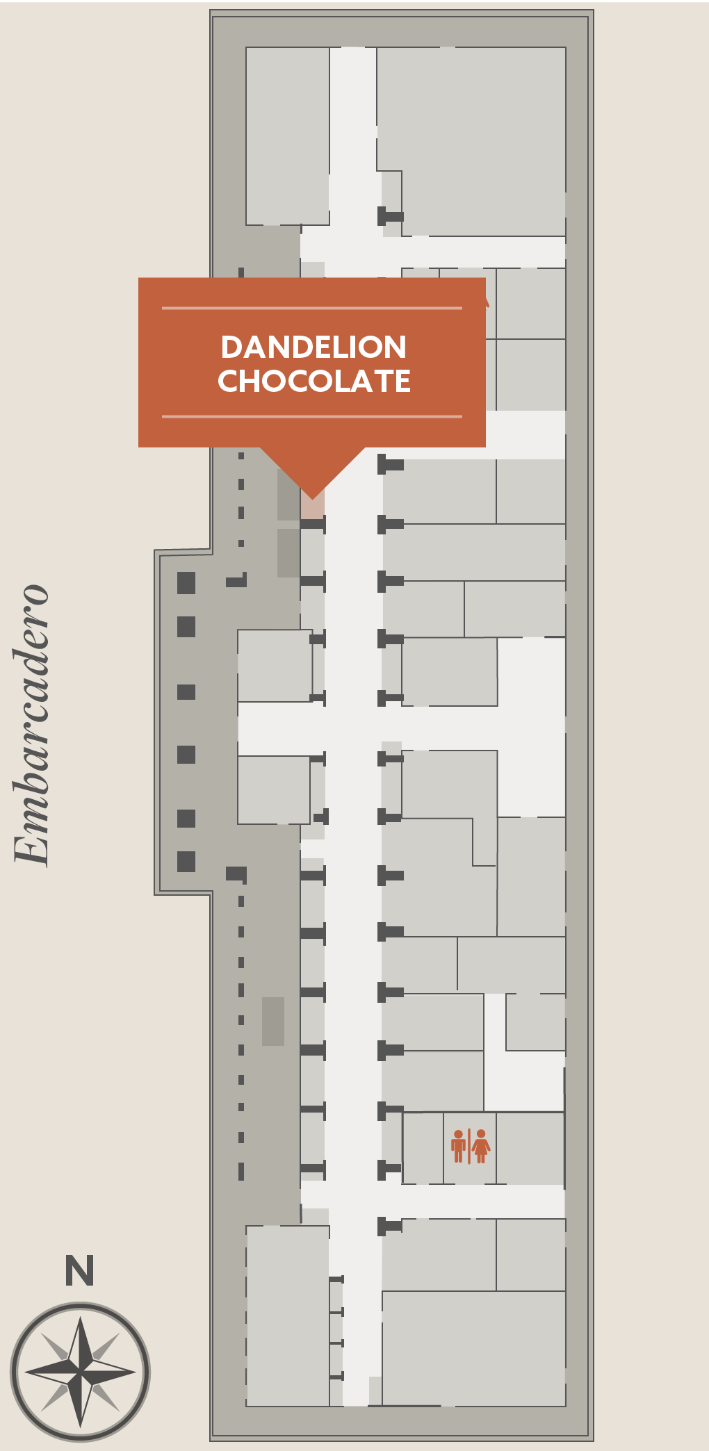 Ferry Building Map