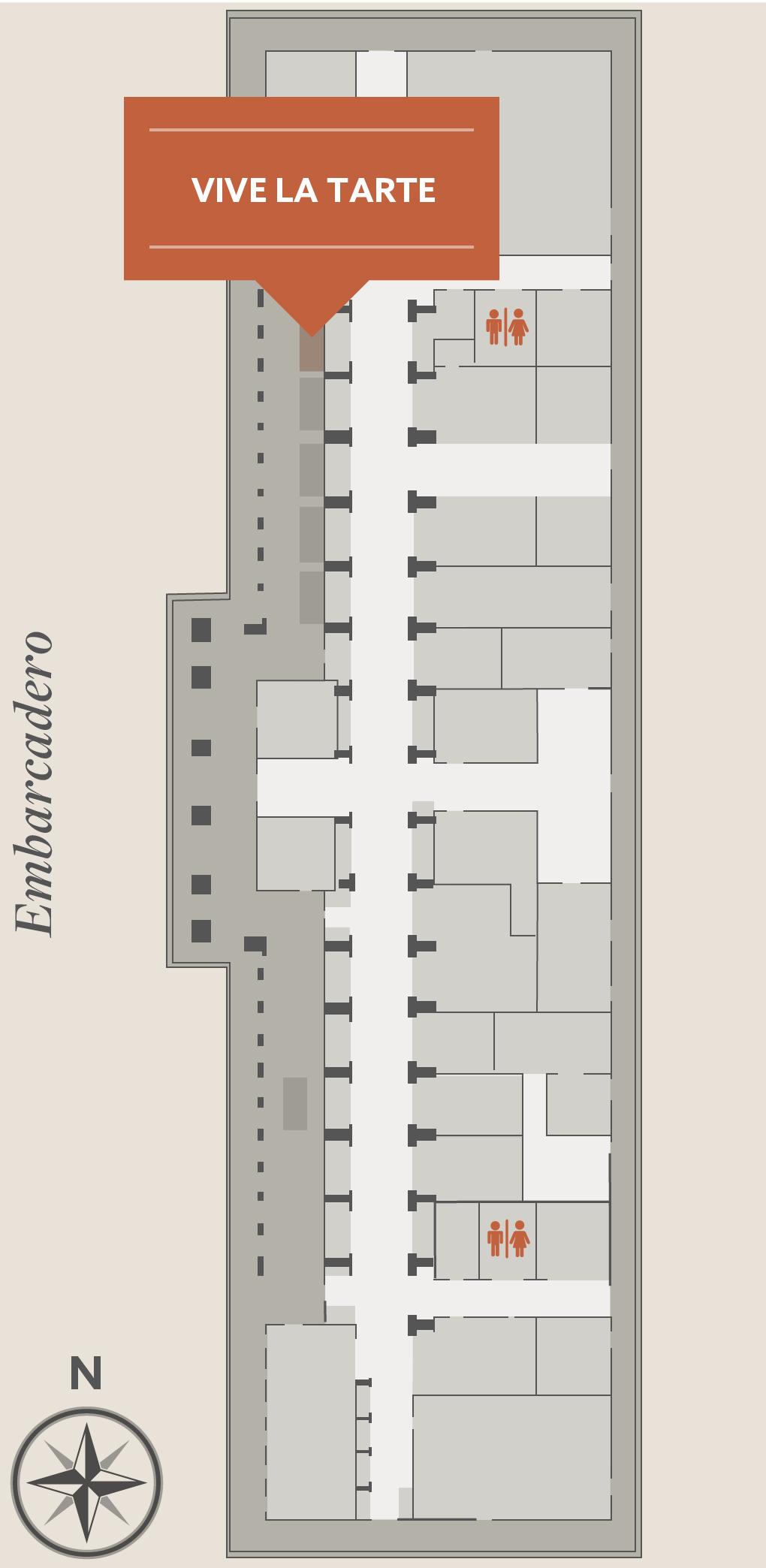 Ferry Building Map